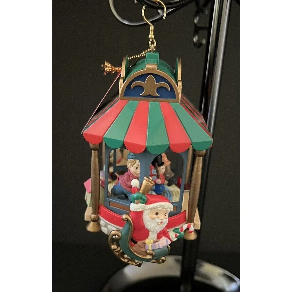 Christmas Traditions Deluxe Solar Motion Ornaments Cuckoo Clock & Toy Shop Kmart